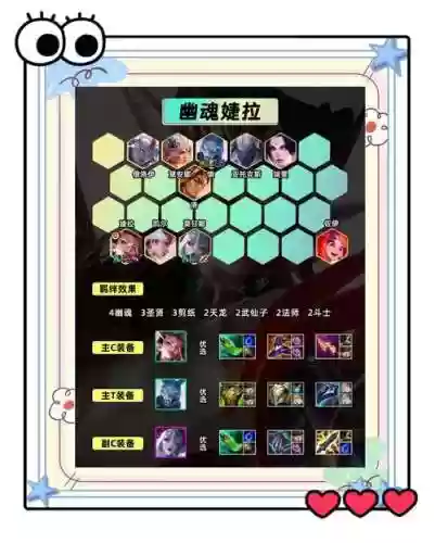 三圣杯婕拉阵容搭配，三圣杯正位